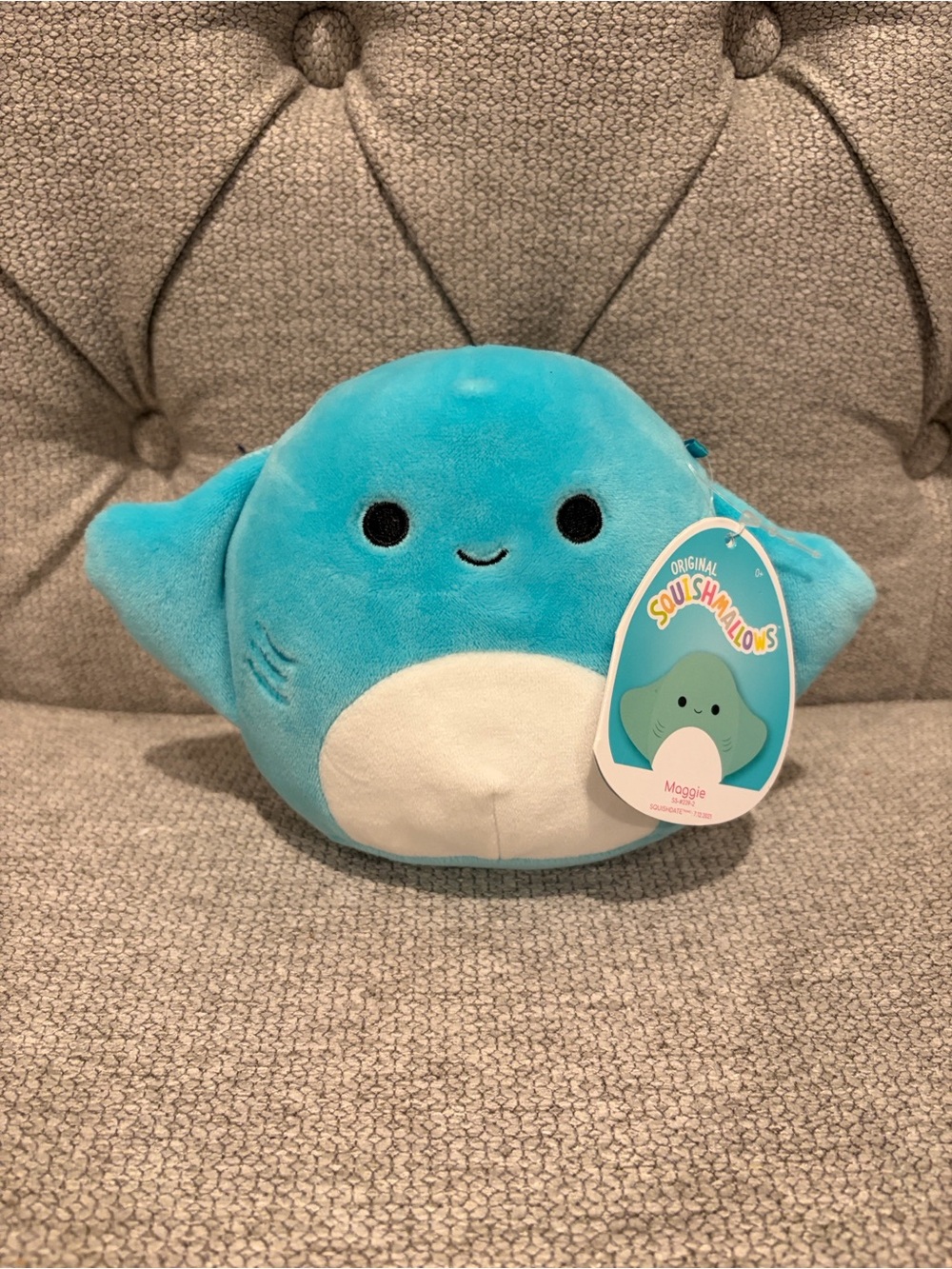 NWT! 5” Maggie the Stingray Squishmallow     squishmallows plush stuffed animals